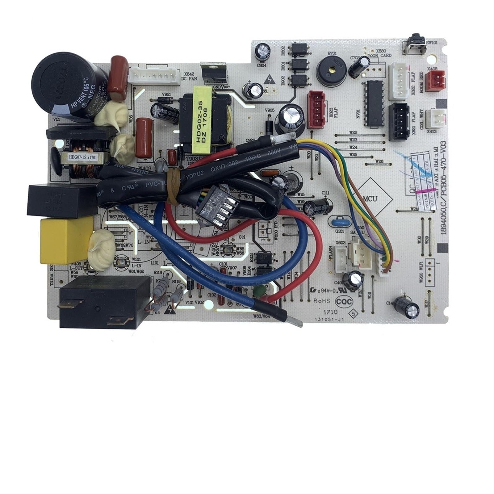 Compatible with Hisense Air Conditioner Main Circuit Board 1550982.B PCB05-404-V02 PCB05-410-V02 PCB05-404-V02 PCB05-458-V02 PCB05-470-V02(PCB05-470-V03)