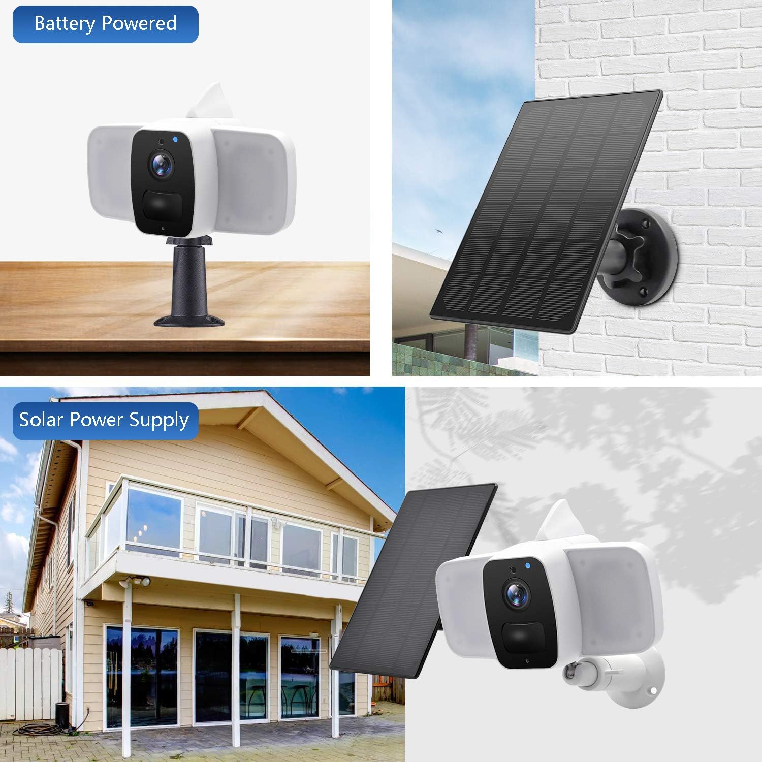 Wireless Outdoor Security Camera Solar Panel Paraguay Ubuy