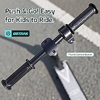 Vista 4 de Gotrax GKS Mini Electric Scooter for Kids 6-12, Max 3.75 Miles & 7.5 Mph by 150W Motor, 6'' Wheel, Thumb Control Easy to Ride & Assemble