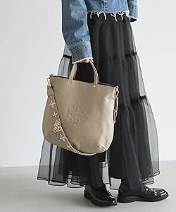 Amazon.co.jp: [ラシット] 名品 レザー 2wayトートバッグ（エンボス