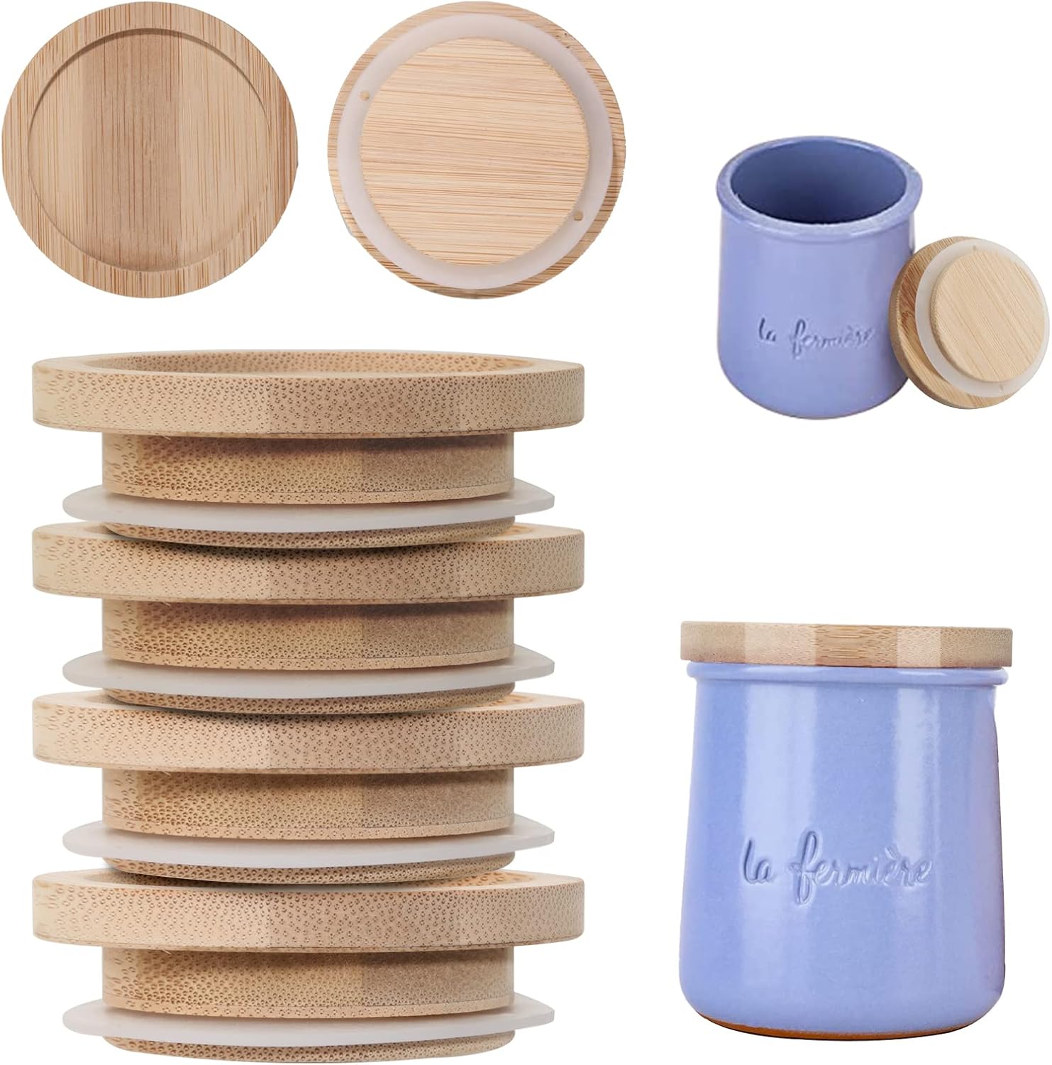 La Fermiere Jar Lid Home & Kitchen