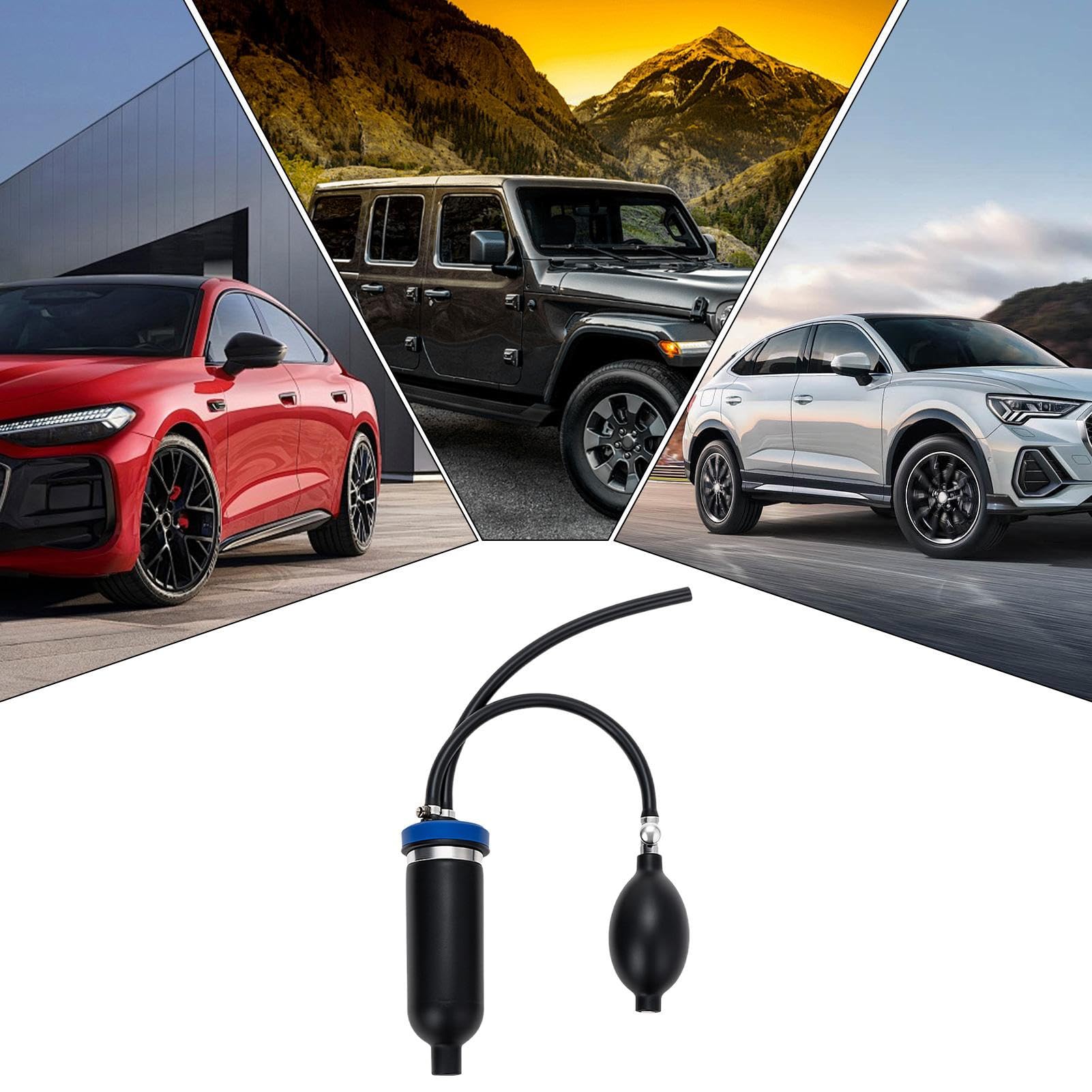 Adaptador De Detección De Fugas Automotriz,Detector De Fugas De Vacío para Diagnóstico - Herramienta Probadora Plug-and-Play,