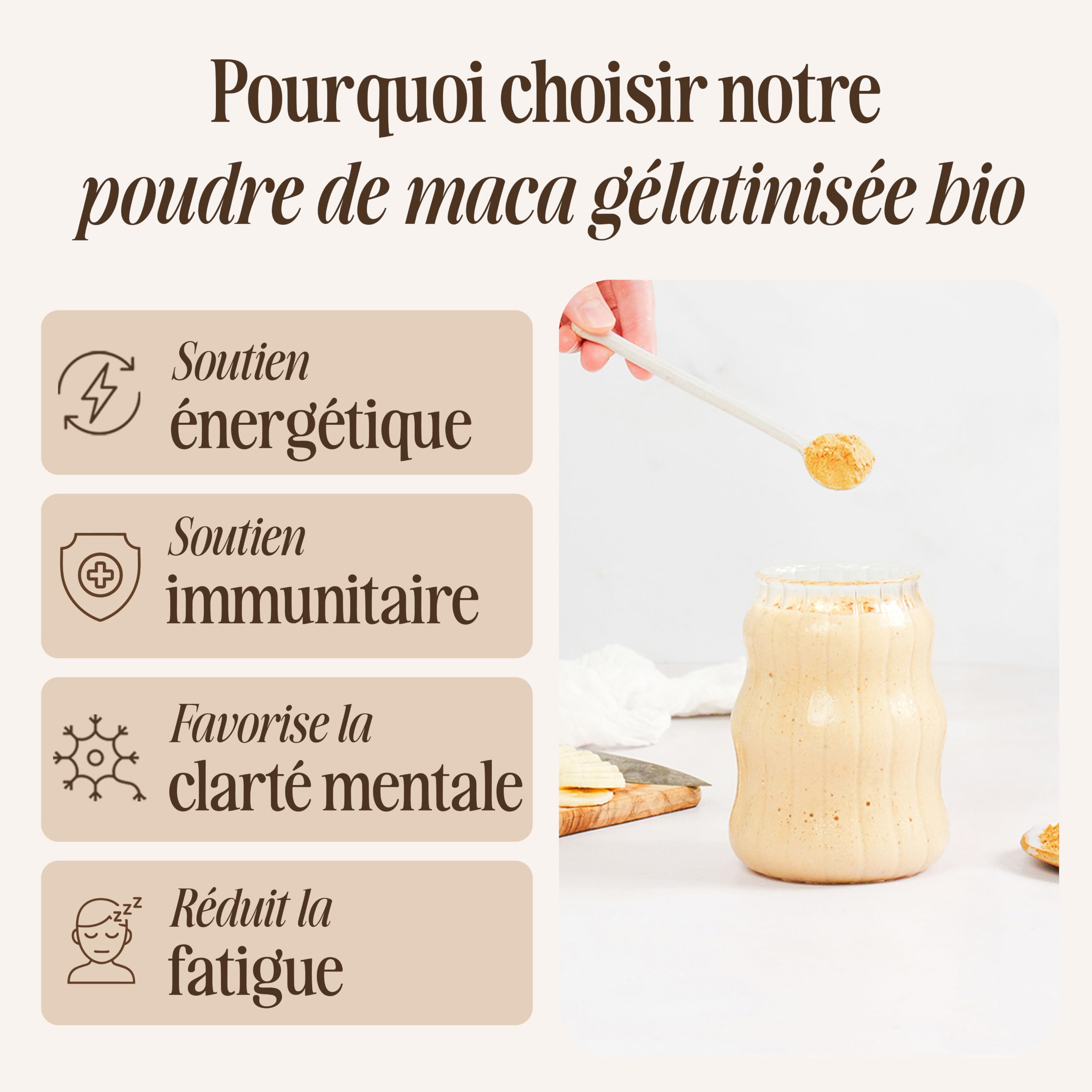 Sevenhills Wholefoods Poudre De Maca Gélatinisée Bio 400g