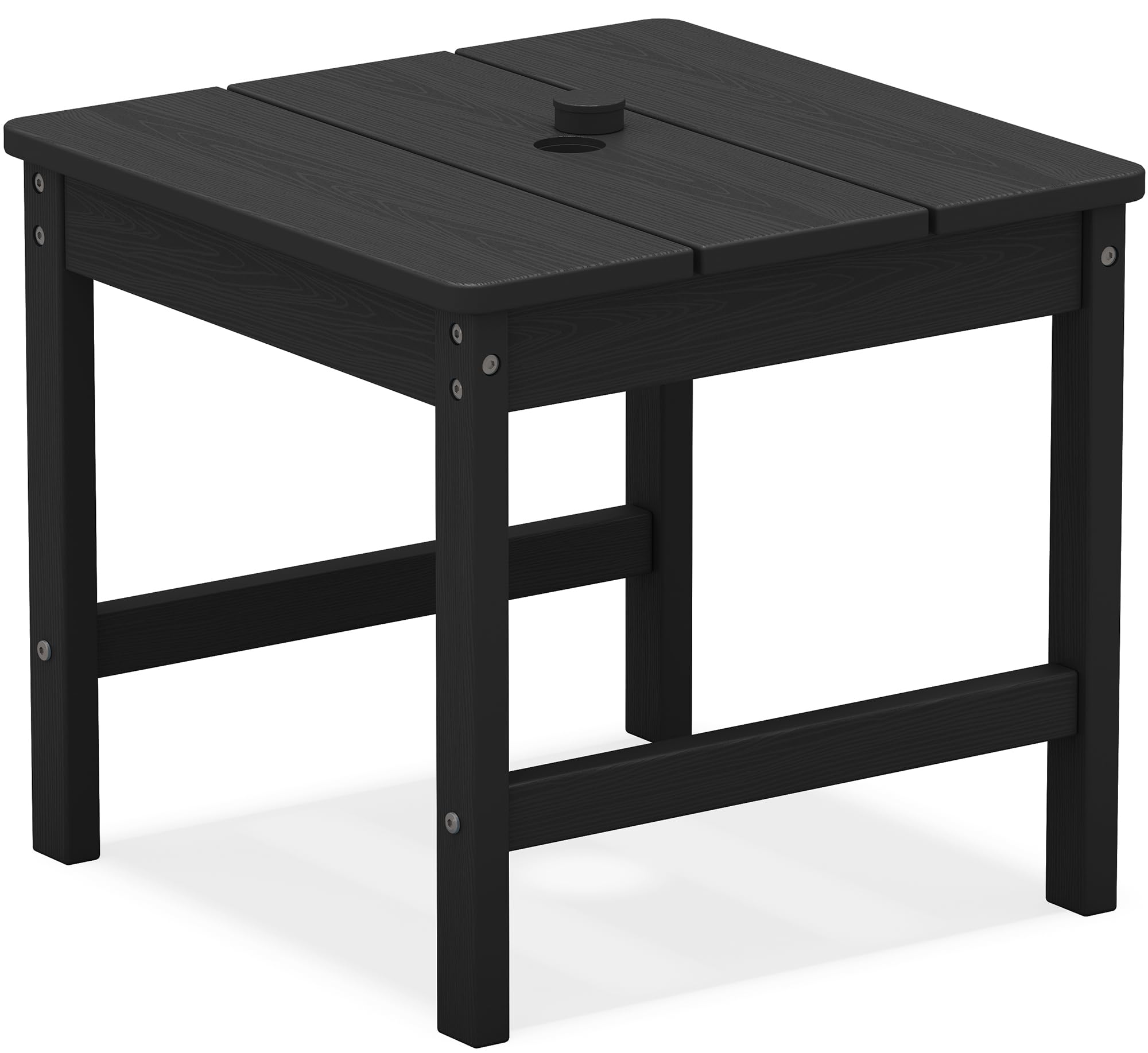 Amazon.com : KINGYES Double Side Table with 1.6'' Umbrella Hole