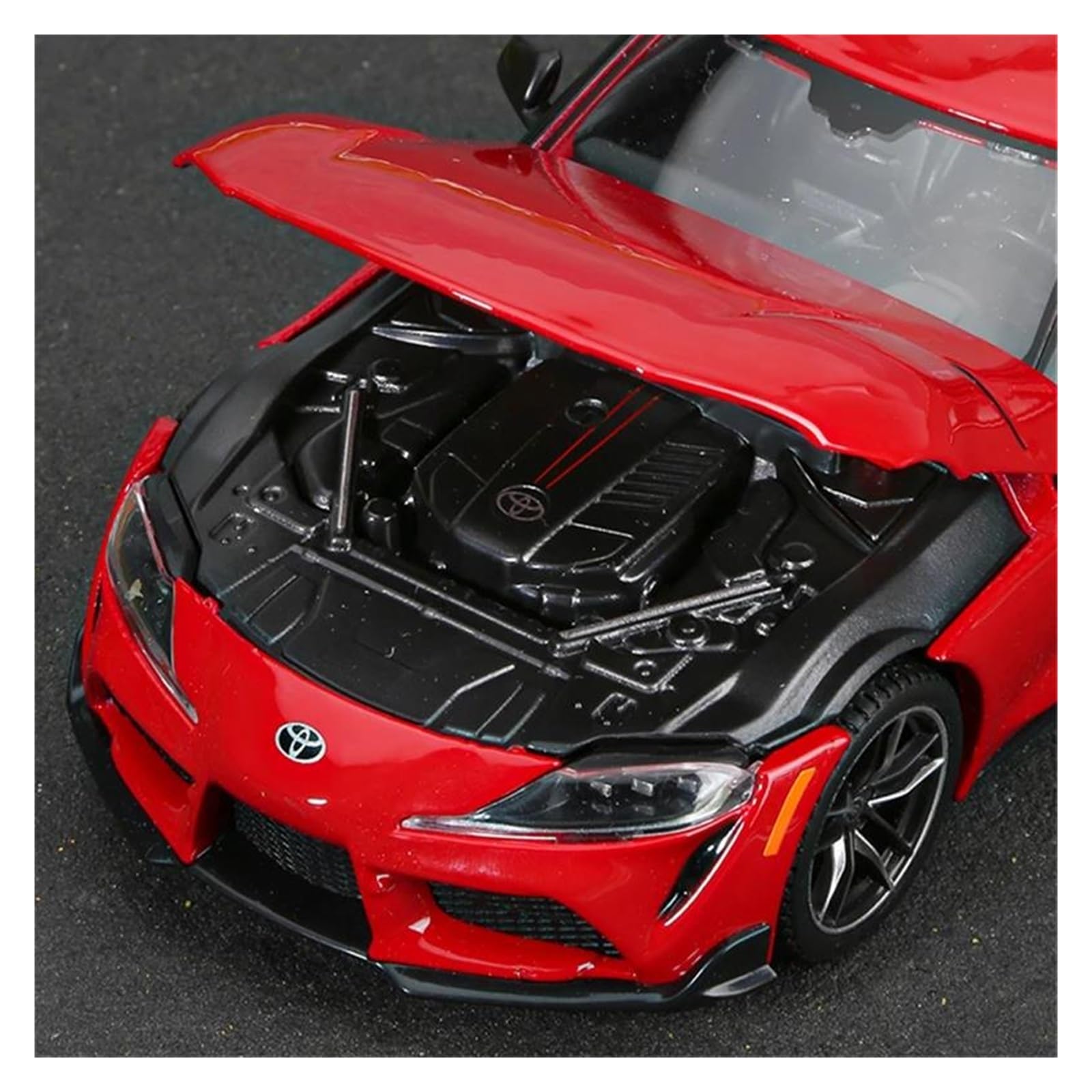 GRスープラ　ダイキャストモデル Amazon | ダイキャストカー 1:24 に適合トヨタ GR スープラ ミニチュア