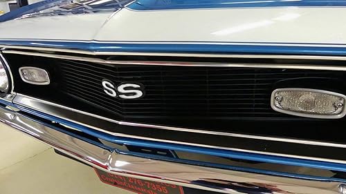 Emblema de rejilla Camaro SS 1968
