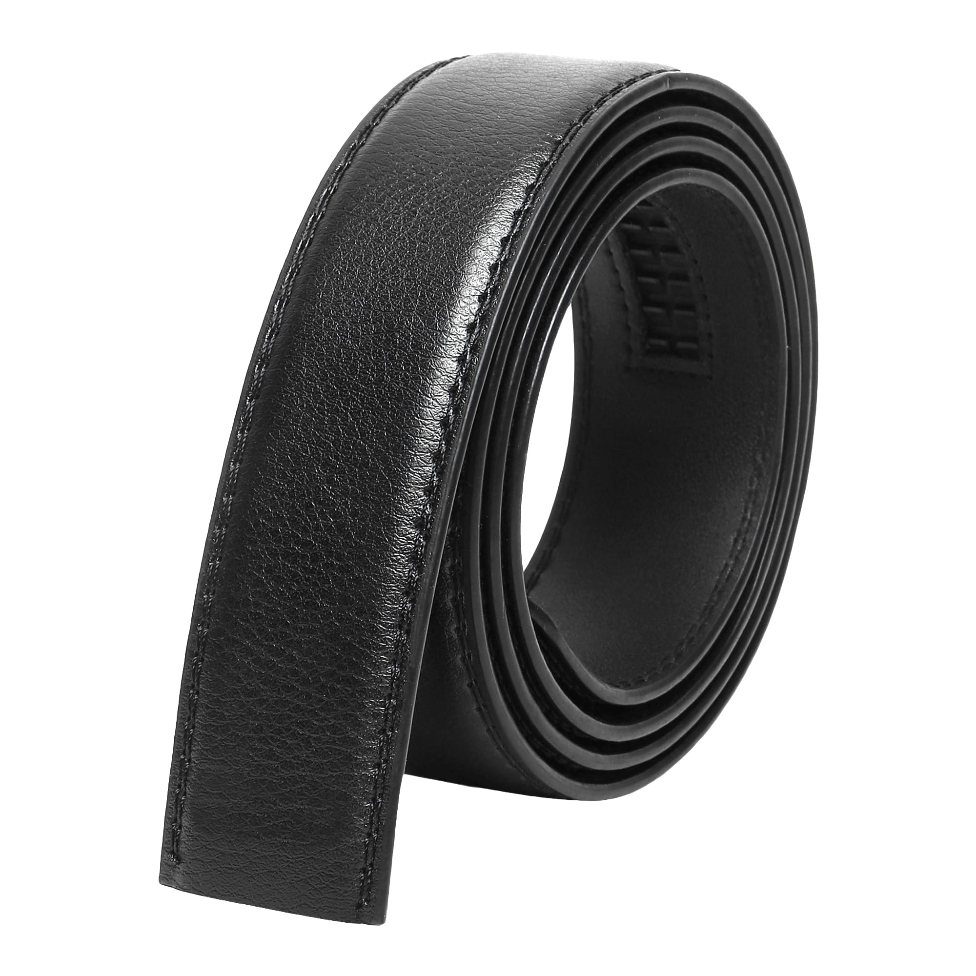 zoro Vegan Leather Belt Strap For Men, Black-picture-29
