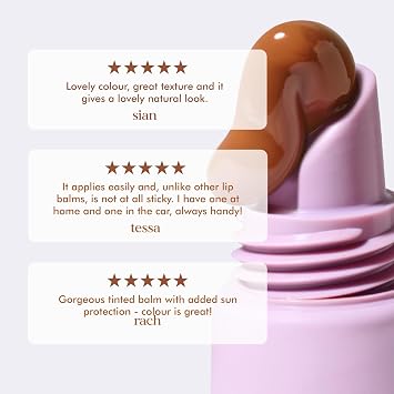 Hello Sunday The One For Your Lips SPF 50 Lip Balm with Squalane & Hyaluronic Acid | Hydrating, Non-Greasy, High Shine Finish, Fragrance Free | UVA & UVB Protection |15ml (Mocha Kiss)