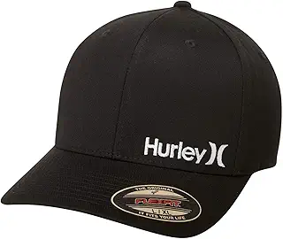 Hurley メンズ One & Only Corp Flexfit Perma Curve Bill ベースボールハット