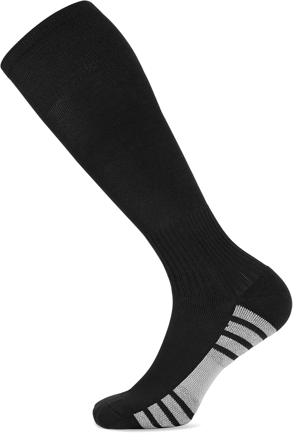 Sea Zaela 3 Pairs Baseball Sock Men Soccer Socks Youth Athletic Team Sport Knee High Cushion Softball Football Sock