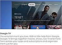 Vista 14 de Hisense - Televisión Smart 50A6H serie A6, de 50 pulgadas, con resolución 4K UHD, con Google TV, compatible con Alexa, Dolby Vision HDR, DTS Virtual