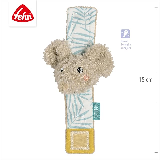 Foto 4 de 6 de Fehn Pulsera sonajero de elefante Erik - Pulsera de actividad con diseño de