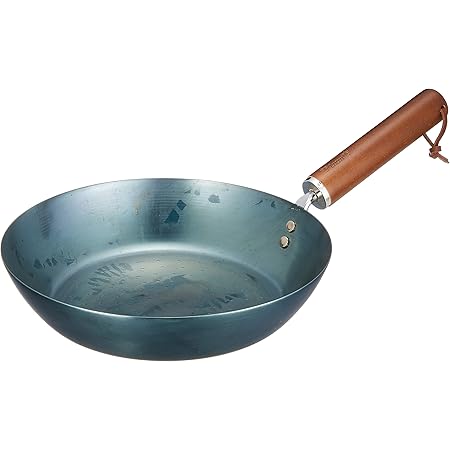 Amazon Co Jp スイトブランド フライパン 鉄 桝谷周一郎監修 職人手作り 26cm 0001 ホーム キッチン