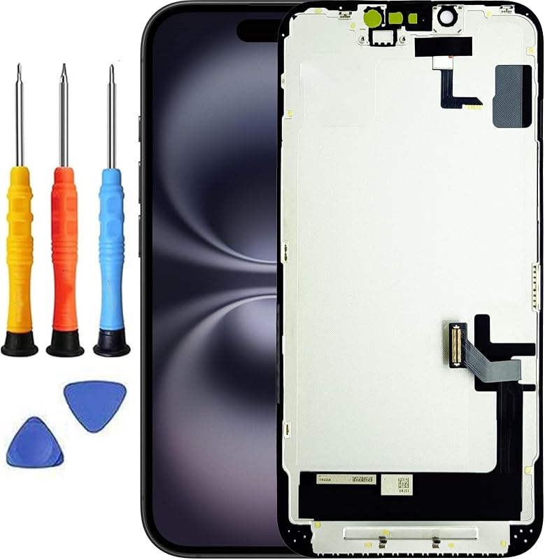 for iPhone 16E Screen Replacement | for iPhone 16e Screen Replacement kit A3212 A3408 A3410 A3409 LCD Display Touch Screen Digitizer Assembly With Tools