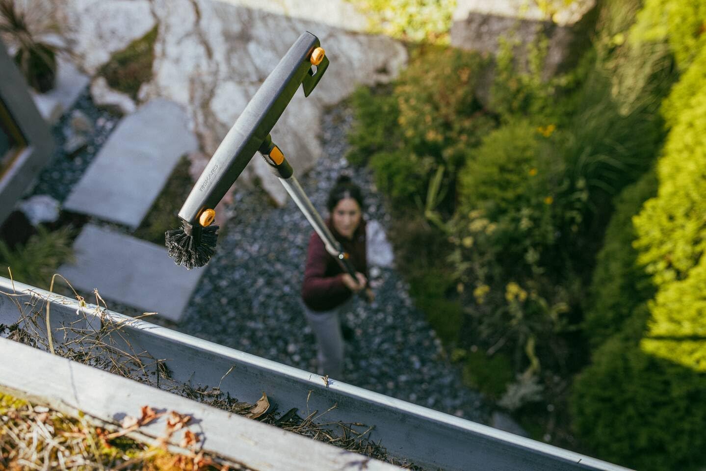 Fiskars OneClick Gutter Cleaner