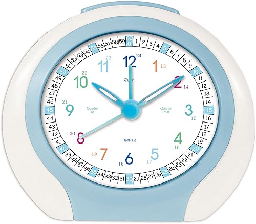 Reloj analógico para niños, reloj despertador para niños, reloj despertador para niños, reloj de hora fácil de leer, reloj para niños, reloj