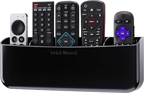 Miniatura 10 de TotalMount Soporte de control remoto sin agujeros – Elimina la necesidad de taladrar agujeros en tu pared