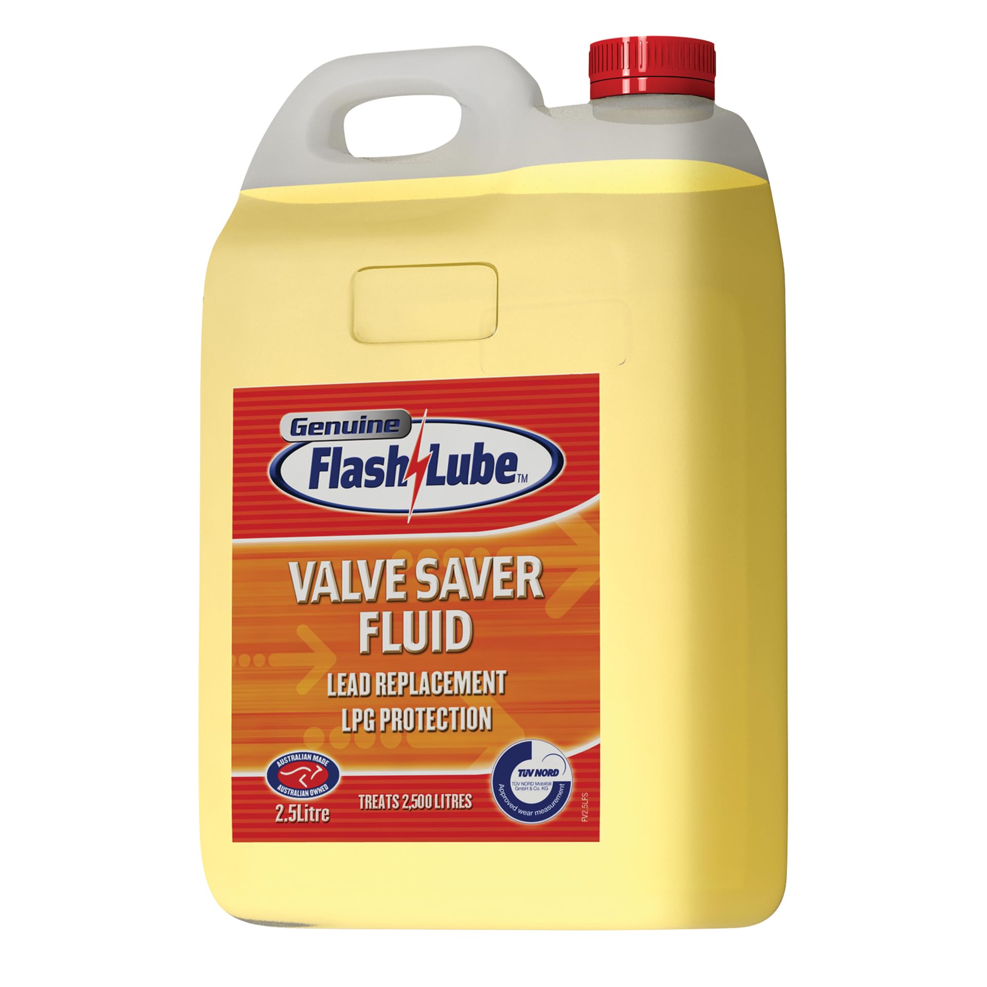 Flashlube Valve Saver Fluid - Botella de Recarga de lubricante y Limpiador de válvulas, autogás GLP (2,5 l)