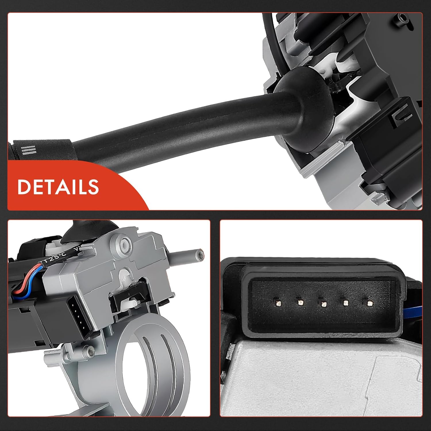 A-Premium Turn Signal Switch, Headlight Dimmer, Windshield Wiper Washer Multifunction Switch Lever Compatible with Mercedes-Benz C230 02-04, C240 01-04, C320 03-04, CLK320 03-05, CLK500 03-04