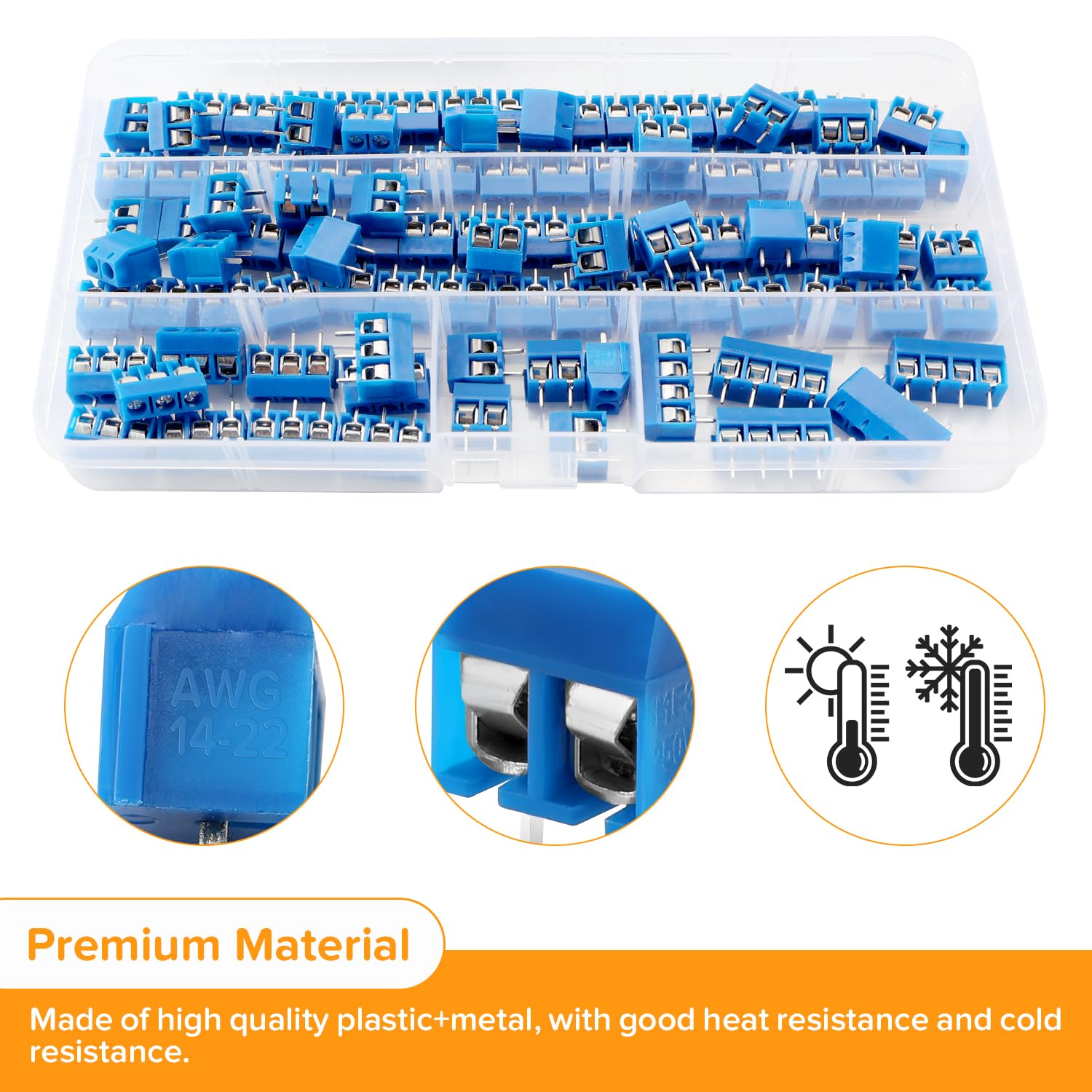 CQS/B5/6.3 Connettore A Faston 5 Poli Da PCB Passo 7,62 Mm - Foto 6