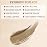 LAVONE Eyebrow Stamp Stencil Kit, Brow Stamp Trio Kit with Waterproof Eyebrow Pencil, Eyebrow Pomade, 20 Eyebrow Stencils, Dual-ended Eyebrow Brush and Sponge Applicator - Dark Blonde