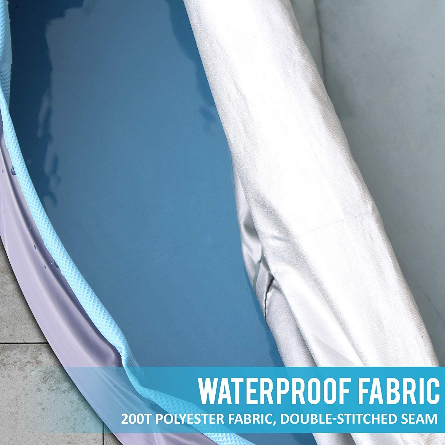 Universal Pet Pool Cover - Compatible with 60 to 64 inches Round Portable Pools