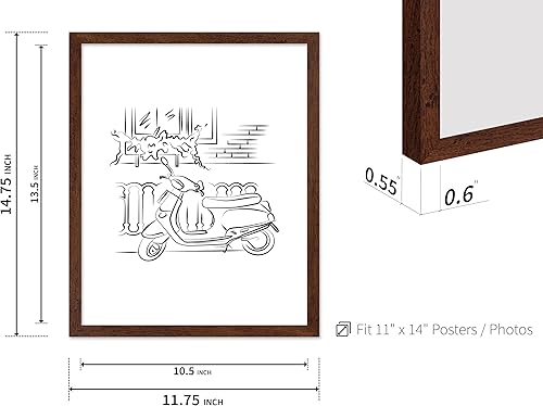 Miniatura 198 de Poster Master Póster de peonías – Estampado de flores retro – Ilustración floral – Ilustración en blanco y negro – Diseño de línea y abstracto –