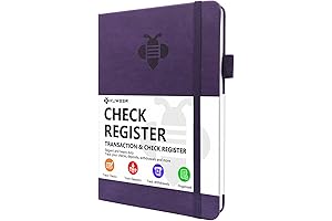 Elegant and Organized Checkbook Management with the Check Register Book