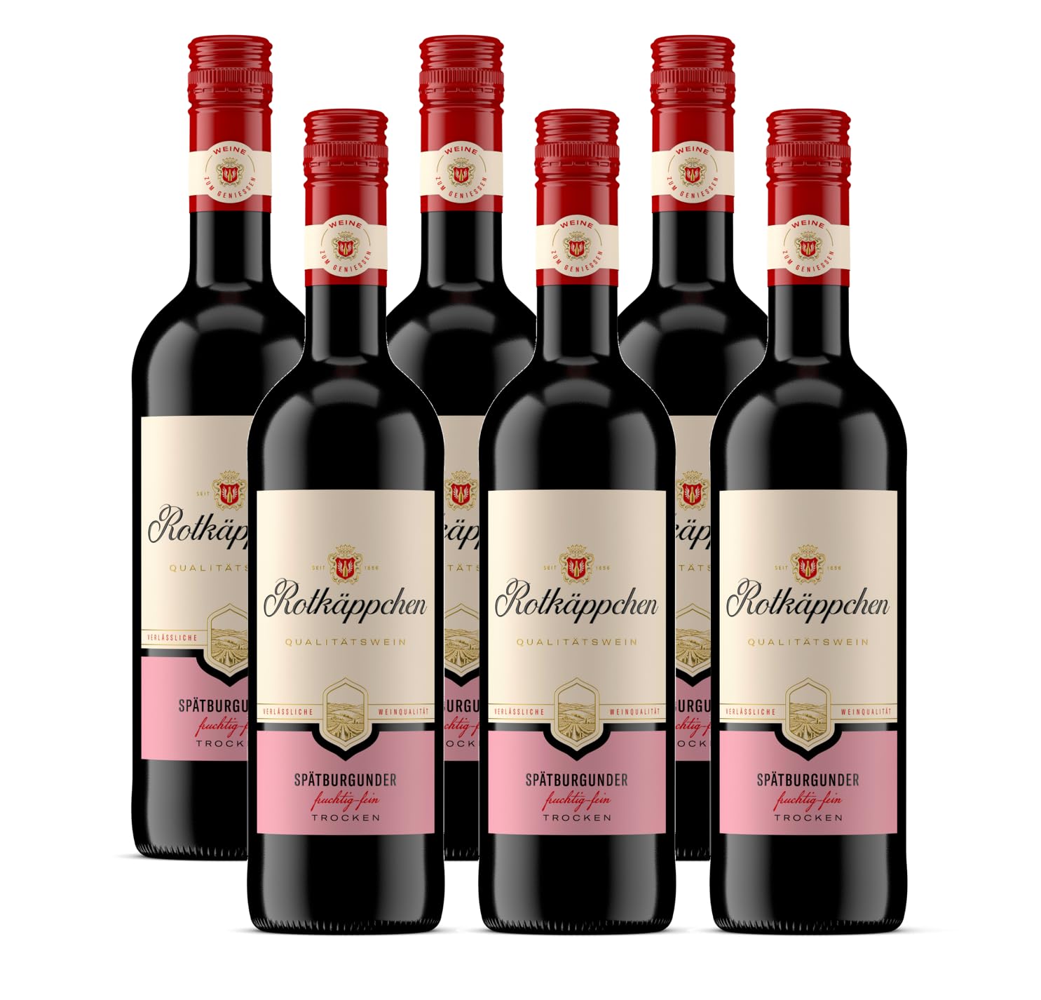 Rotkäppchen Qualitätswein Spätburgunder trocken (6 x 0.75 l)