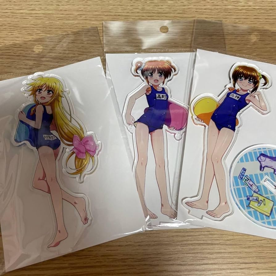 コミケC104 卵屋 新作 アクリルスタンド 3種 Lou コミケ リリカルなの Amazon.co.jp: C104 卵屋 アクリルスタンド3種 魔法少女リリカル