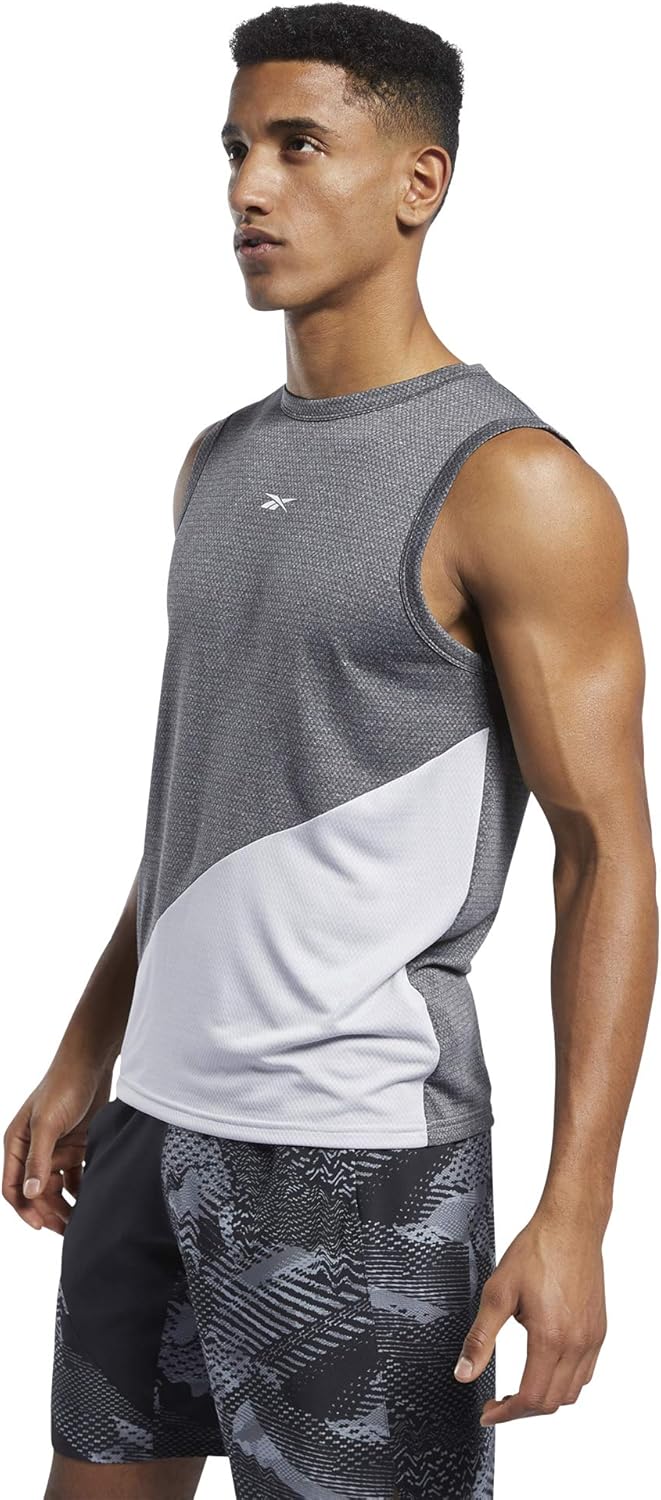 Reebok Men's Workout Ready Melange Tank