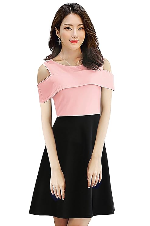 ILLI LONDON Women's Skater Knee length Dress