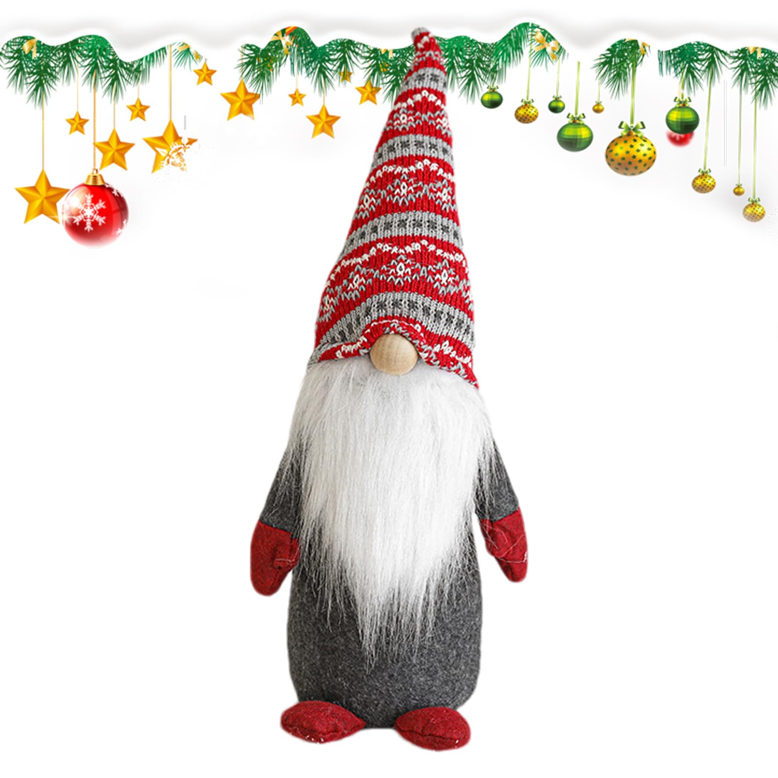 Figurines et poupées fabriquées à la main pour une décoration de Noël premium