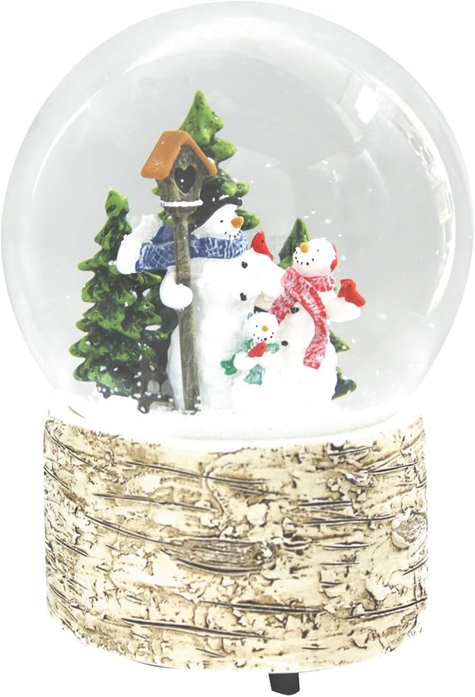 Amazon.co.jp: 函館クリスマスファクトリー 100mm スノーマン&ツリー