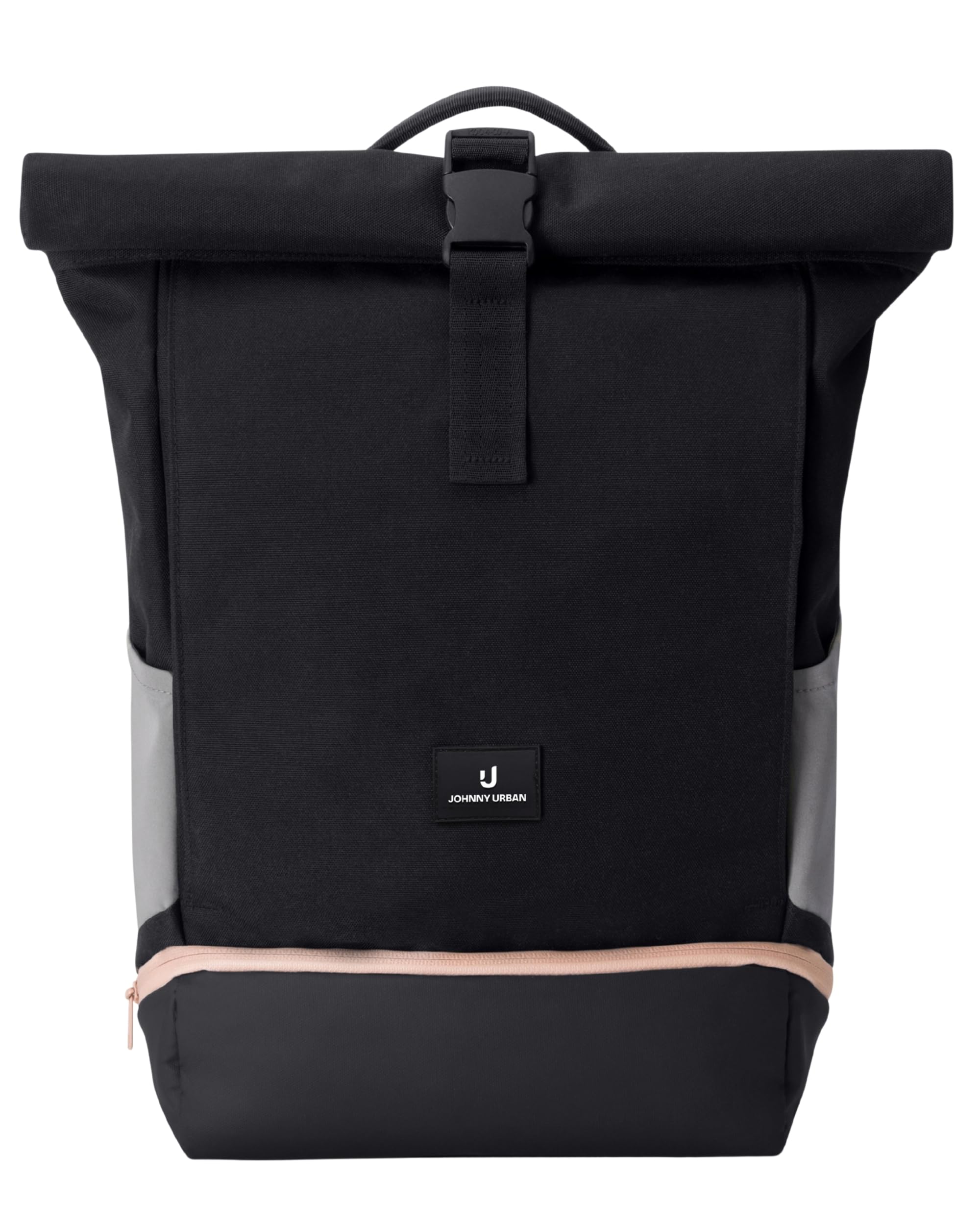 Johnny Urban Zaino Porta PC Donna e Uomo - Allen Medium - Rolltop per Lavoro Viaggio Università - Scomparto per Laptop 16 Pollici - 15-18L - Idrorepellente