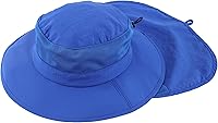 Vista 16 de Home Prefer Sombrero de sol para niños al aire libre UPF50+ Sombrero de pesca de ala ancha con solapa para el cuello