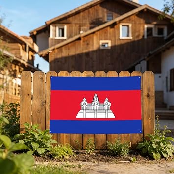 Decorative Wall Flag 4 Corner Eyelets Hanging Banner for Lounge 3x5 Ft