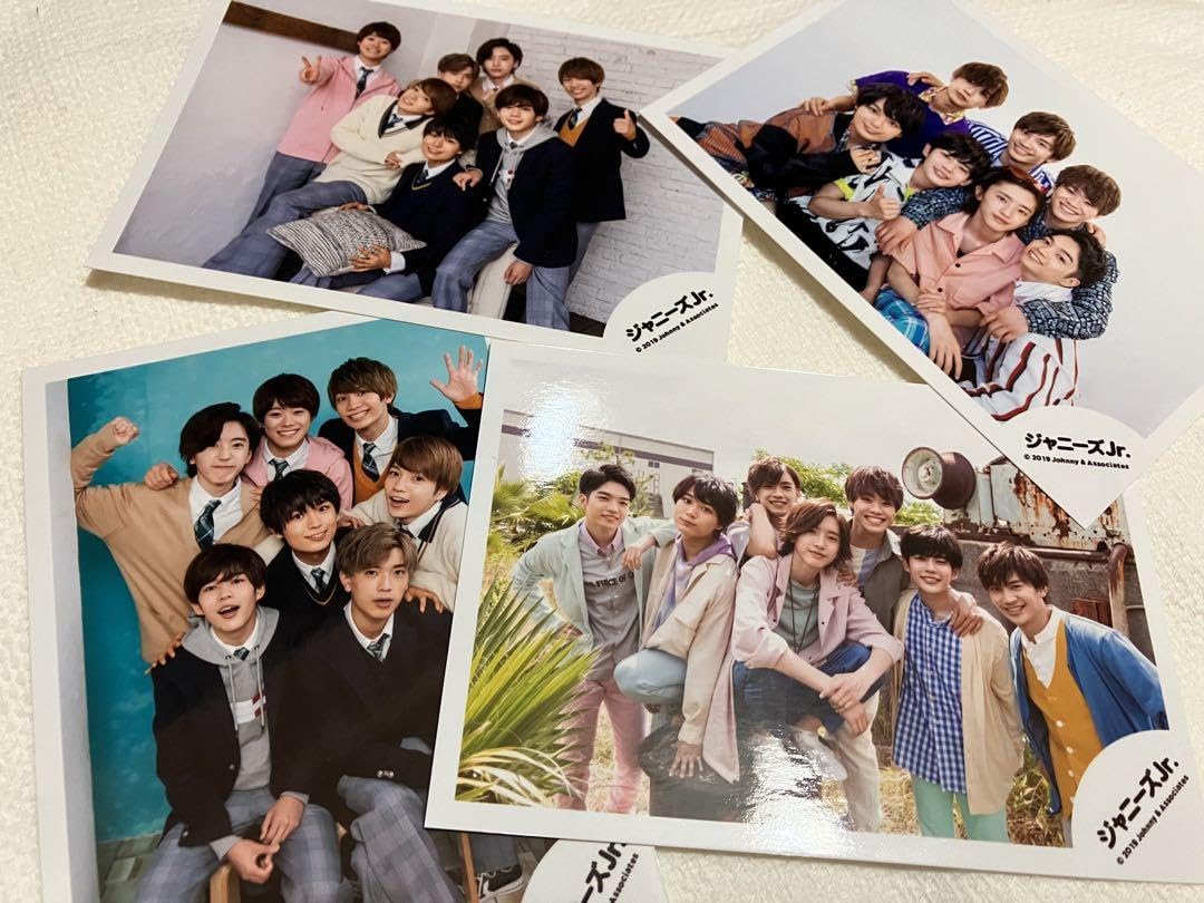 Amazon.co.jp: なにわ男子 デビュー前7人集合写真 セット : おもちゃ