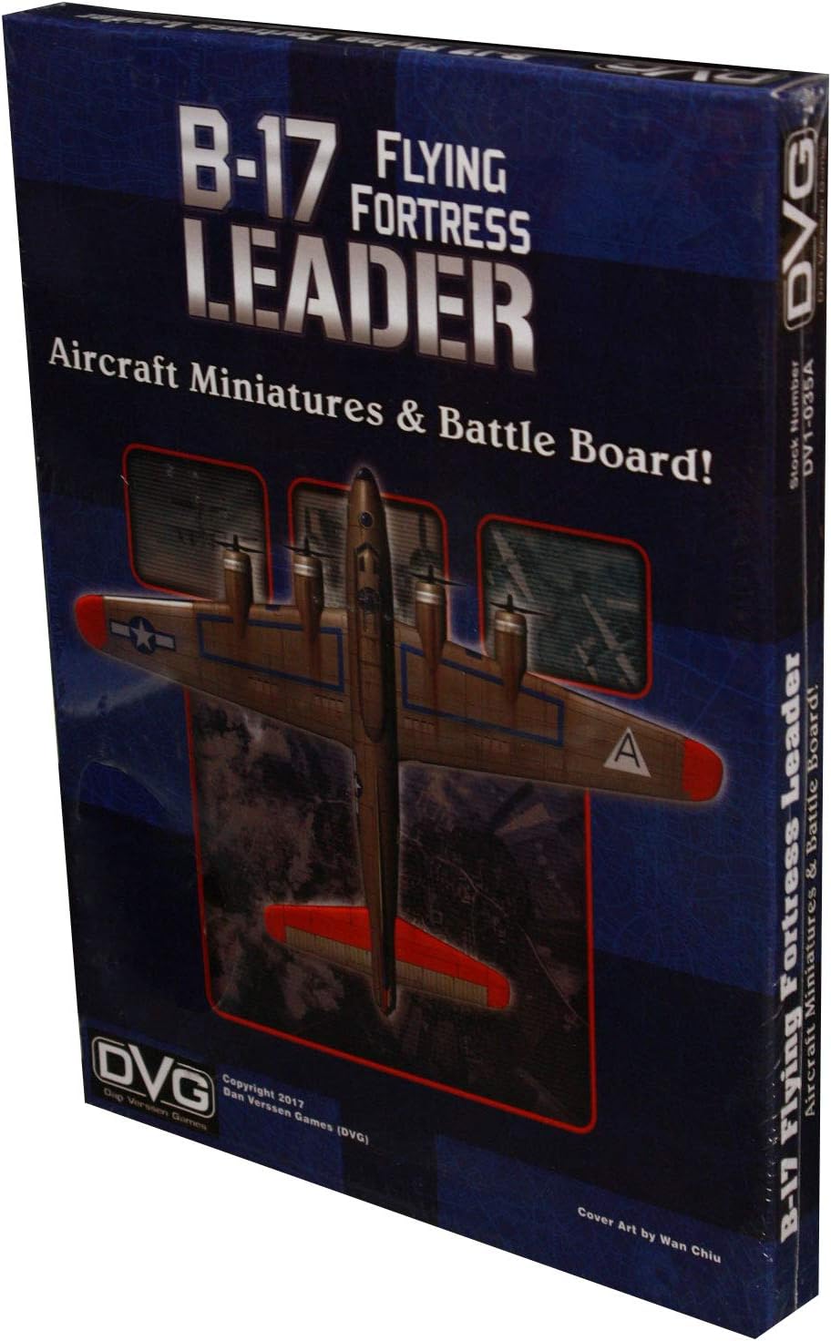 Warfighter B-17 Flying Fortress Leader Aircraft Miniatures & Battle Board