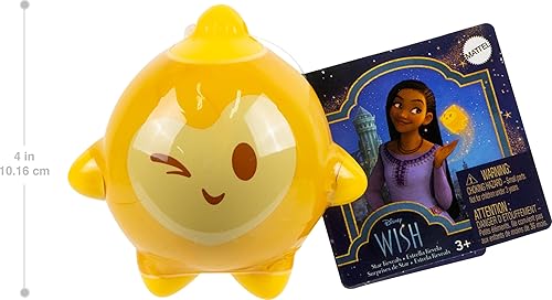 Miniatura 5 de Mattel Disney Wish Star revela una mini muñeca sorpresa, llavero compacto con muñeca de personaje y accesorio (los estilos pueden variar)
