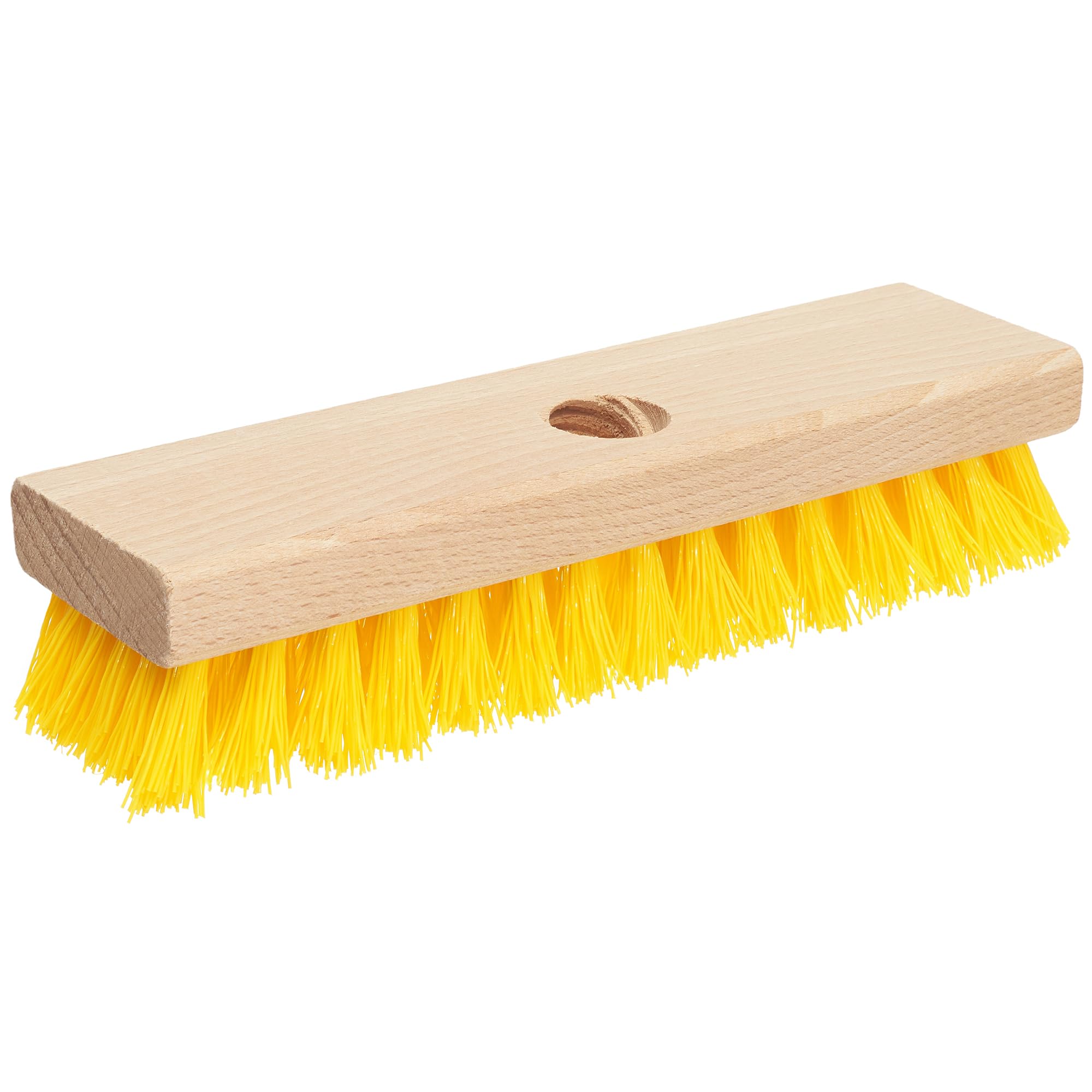 Cabezal de cepillo de limpieza de cubierta de 7.87 pulgadas, cepillo de cubierta para fregar resistente, cepillo de hormigón con cerdas de nailon duro, cabezal de escoba para fregar, cepillo de cerdas