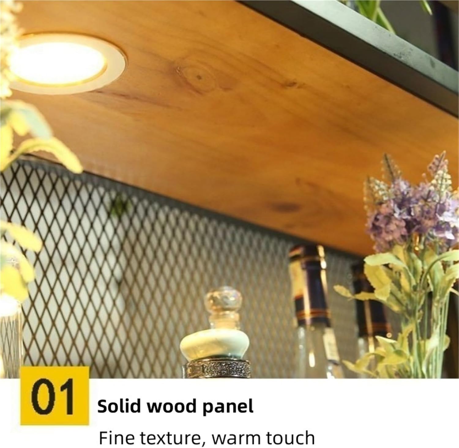 2 Layer Wall Mounted Wine Racks Large Capacity Wine Holder Modern Wall Decorative Rack Wine Bottle Holder with Glass Holder and Shelf for Pub Cafe Kitchen Elegant(60cm)