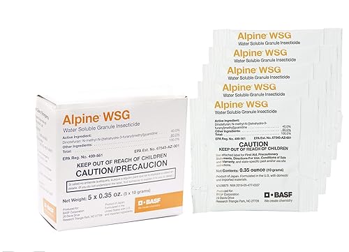 Miniatura 5 de BASF - 791900 - Alpine Rotation 2 - Cebo de gel para cucarachas - 1 caja (4 x 1.06 oz) jeringas y 59020863 Alpine WSG 5 x 0.35oz insecticida, blanco