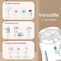 Vista 3 de Maymom Piezas de la bomba Compatibles con Spectra S2 S1, tubo de la válvula de la brida de 13mm, protector contra reflujo de la botella, no son