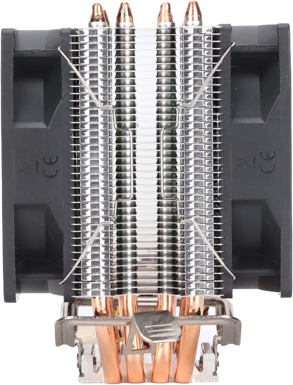 CPU Air Cooler with 4 Heatpipes,90mm 3pin Noiseless Cooling Fans,Plug and Play Fast Heat Dissipation,for LGA 775, for Core2DUO, for Celeronp, for Pentium4, for (#12)
