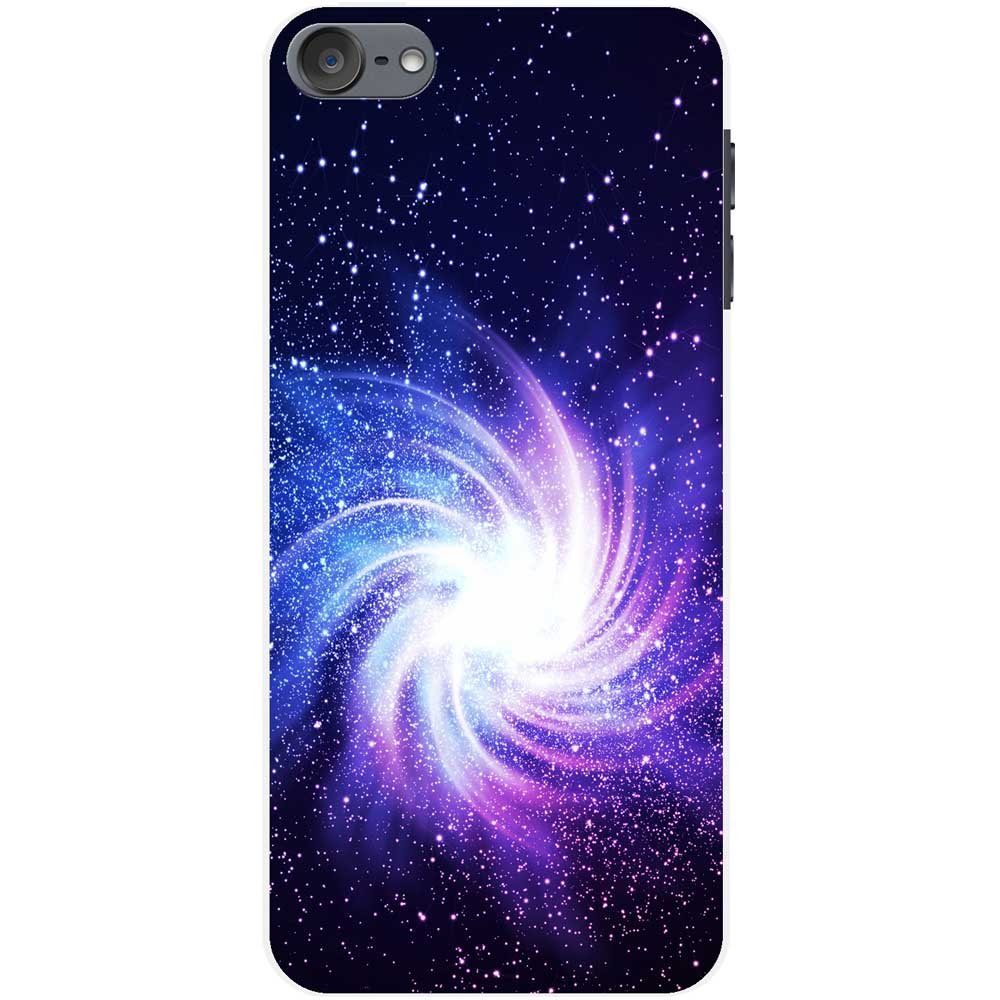 Fancy A Snuggle Glowing Galaxy In Black Space Snap-on Hard Back Case iPod Cover for Apple iPod Touch 6th Generation