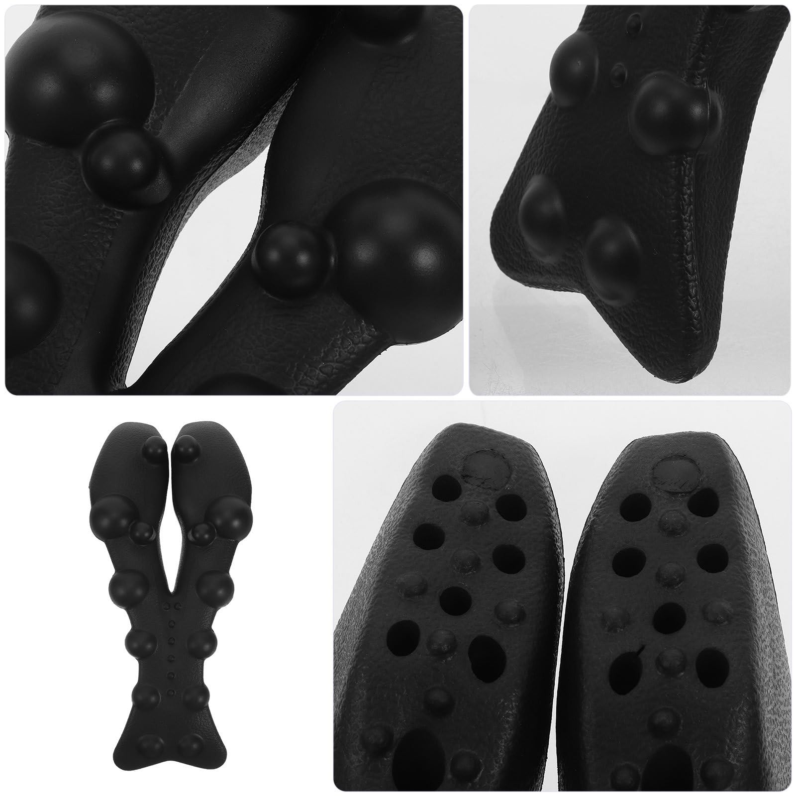 Massagekissen für Nacken und Trapezmuskel, Schwarz, Memory Foam