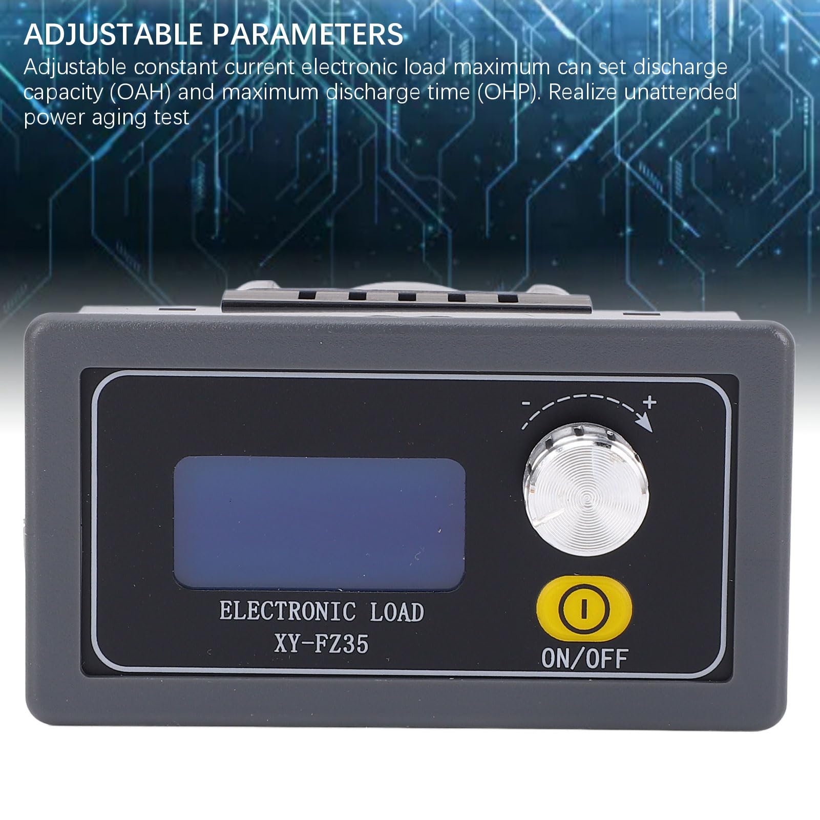 Generic XY-FZ35 Regulowany moduł Obciążenia Dokładny Miernik Elektroniczne Obciążenie Prądu Stałego do Testowania Rozładowania Akumulatora, 35 W 5 A DC 5,0–30,0 V dla Profesjonalistów