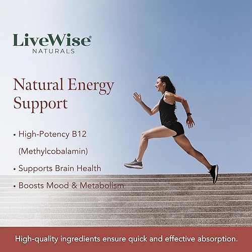 Miniatura 14 de Liquid B12 Vitamina Sublingual – Vitamina líquida totalmente natural vegana B12 gotas – Suplemento sin OGM Adenosylcobalamina metilcobalamina B12