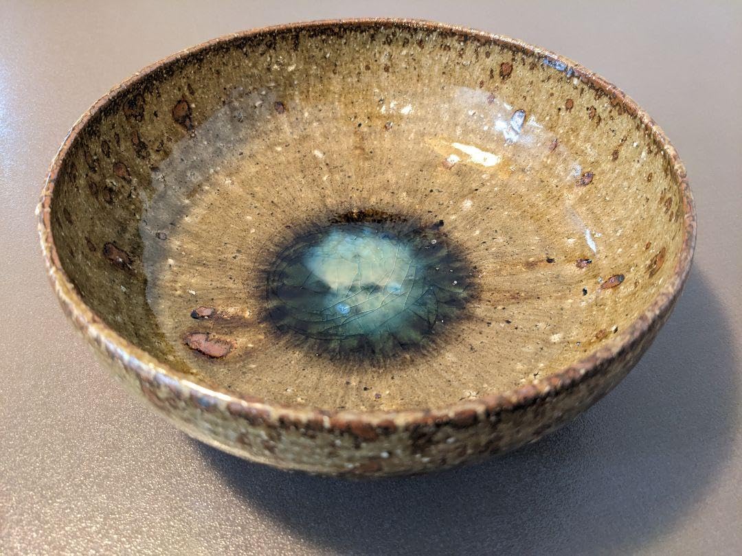 Amazon.co.jp: 宮城陶器 宮城正幸 ボウル 皿 青磁釉 やちむん 器 食器  